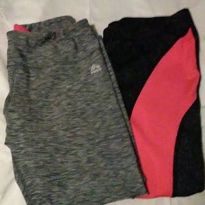 Reebok and take a walk workout gym Capri pants